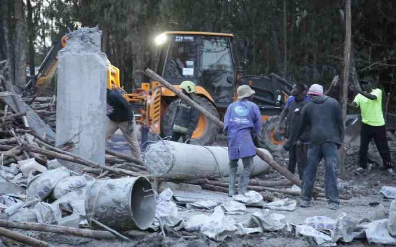 Survivors recall horror after building collapse in Karen, Nairobi