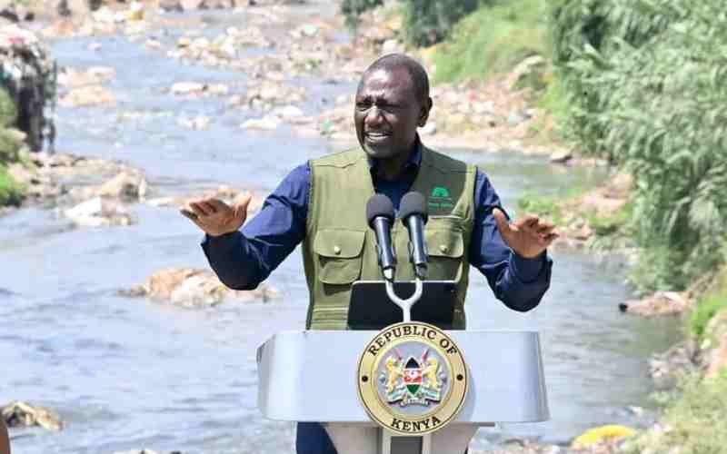 Ruto launches second phase of Nairobi River clean up