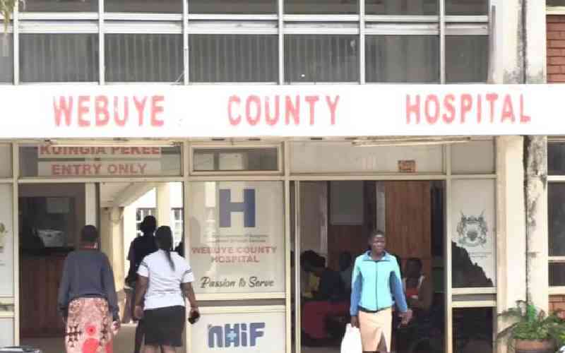 Webuye County Hospital steps up campaign to curb diabetes, hypertension