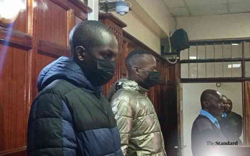 Court detains police officers accused of shooting hawker Boniface Kariuki