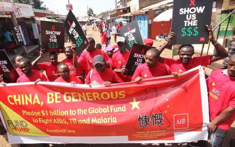 Kenya's delayed global fund pledge threatens treatment of HIV, malaria and TB