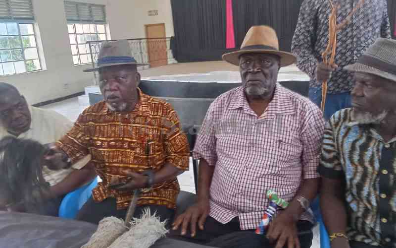 Luo Elders appeal for a peaceful mourning following Raila's death