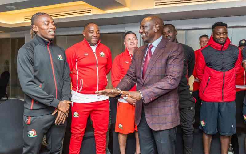 Ruto's motivation driving Harambee Stars' CHAN success, says FKF boss