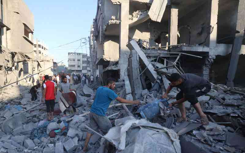 Gaza civil defence says Israeli forces kill 11 people