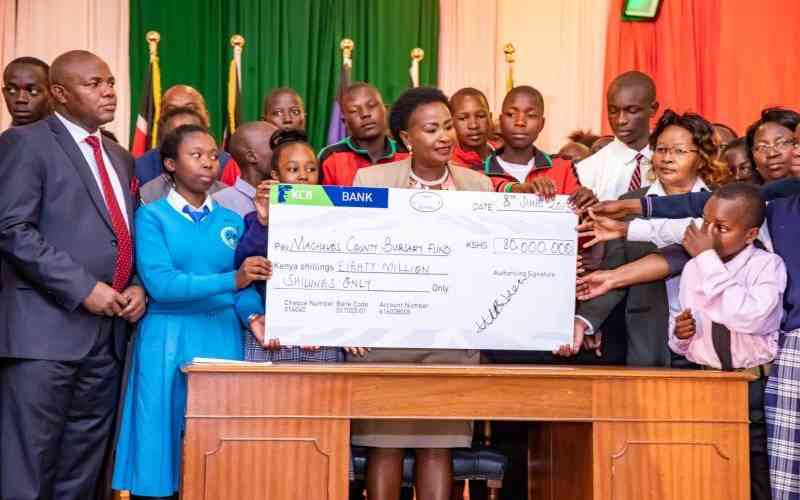 Machakos launches Sh80 million bursaries for needy students