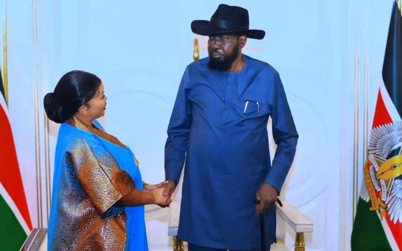 City preacher Lucy Natasha meets Salva Kiir days after opening new South Sudan church