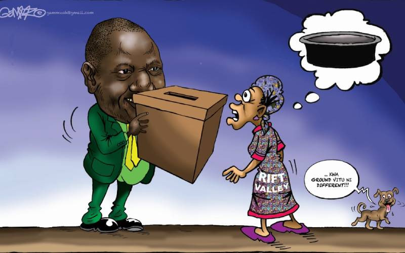 Voter apathy in Rift Valley