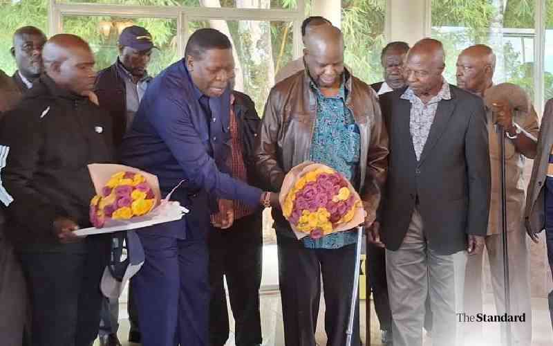Agikuyu elders rekindle Abaluhya ties