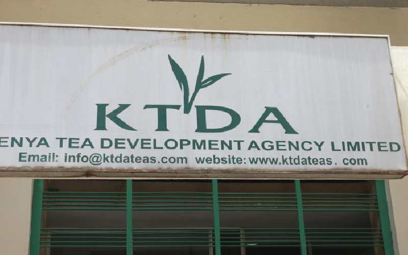Former KTDA board members storm the agency's building