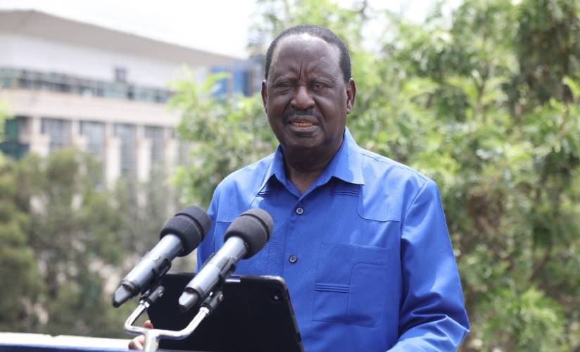 Odinga hits out at MPs for 'power grab'