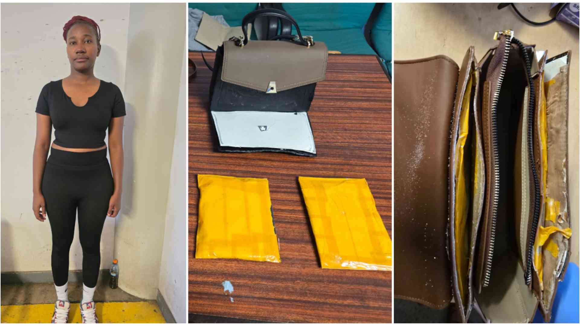 DCI arrests Kenyan woman, 25, at JKIA attempting to smuggle 1.3kg of cocaine to India