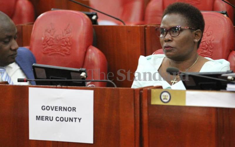 Governor Mwangaza to know her fate next Wednesday