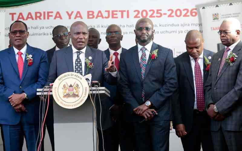 A third of Sh4.2 trillion national budget will go to waste or stolen