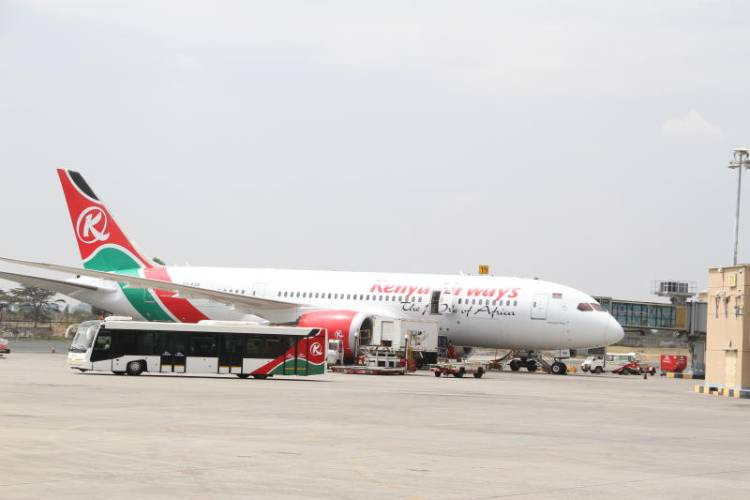 Flights at JKIA suspended after cargo plane develops technical hitch on the runway