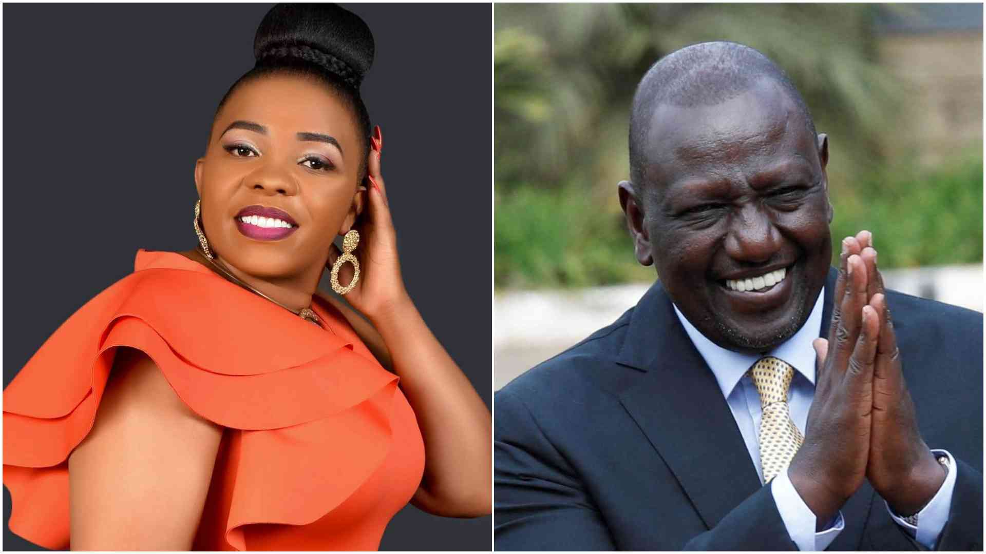 Justina Syokau releases new pro-Ruto song, sparks online backlash: 'Ruto 2 Term'