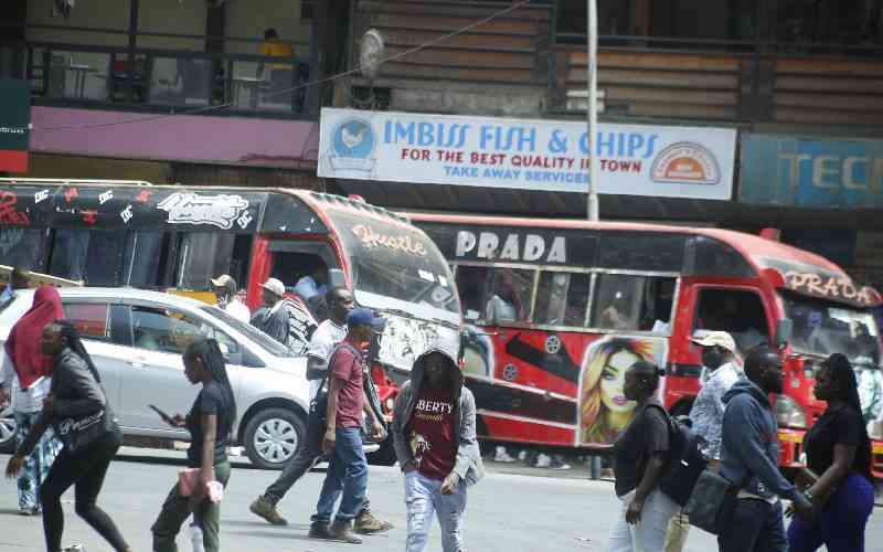 City commuters stranded amid matatu dispute