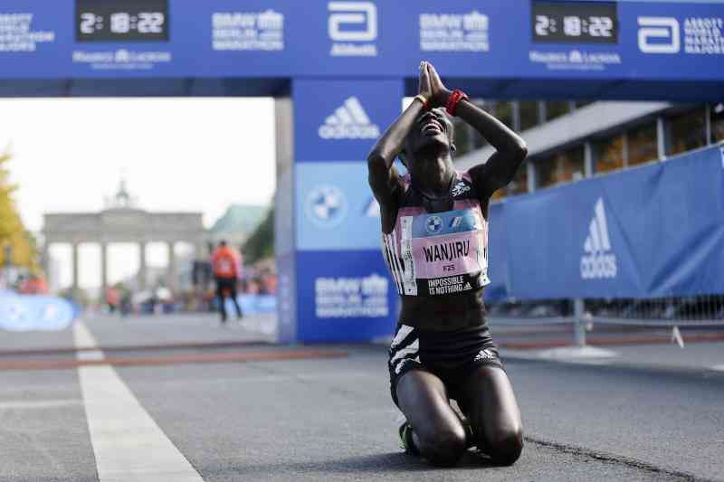 Kenyan women miss out on the marathon podium in Budapest