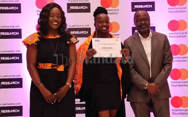 Mastercard fetes 10 Kenyans after a year-long training