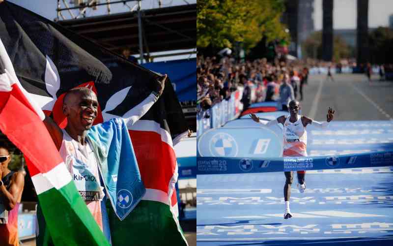 Kipchoge chalks up fifth title at Berlin Marathon