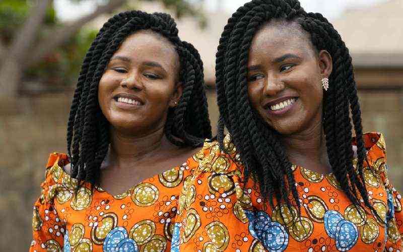 Nigerian city celebrates its many twins with annual festival