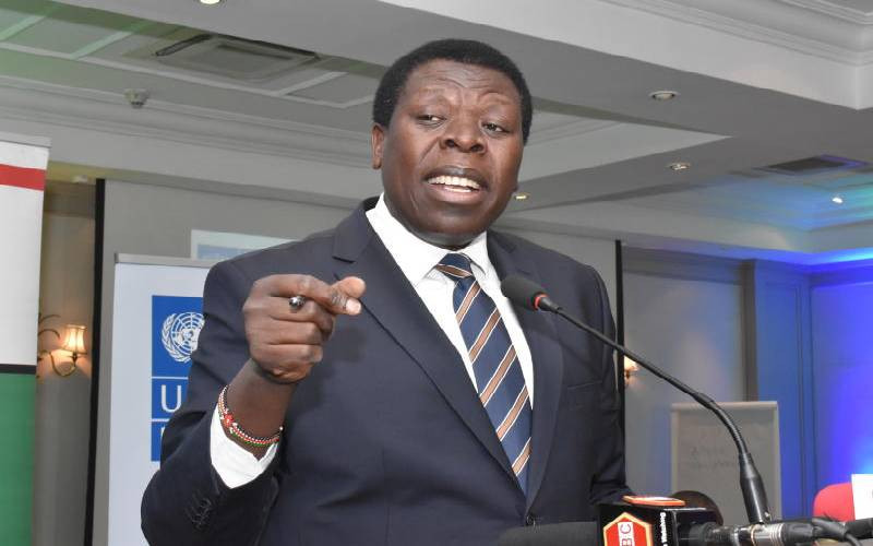 Eugen Wamalwa questions Ruto's failure to name Devolution CS