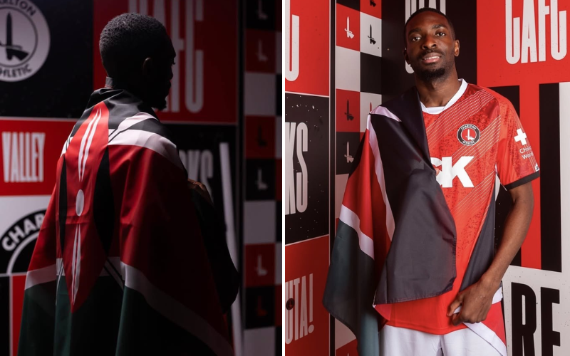 Harambee Stars defender Collins Sichenje joins Charlton Athletic in January move