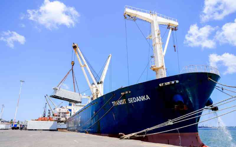 Oil rig arrives in Mombasa ahead of Kenya's first commercial drilling