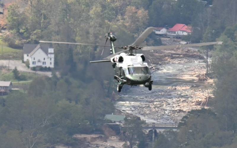 'Heartbreaking': Biden, Harris tour storm areas as deaths surpass 160