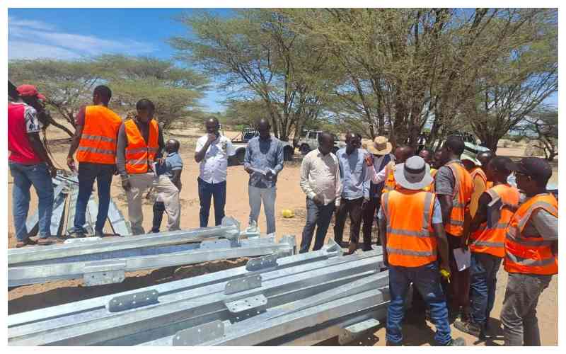 Over 10,000 residents to benefit as Loturtur Rural Water Supply Project nears completion in Turkana