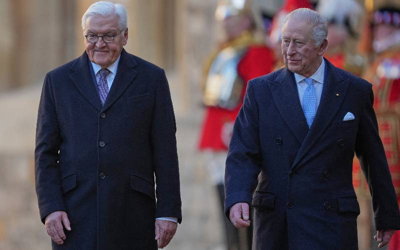 German president arrives in UK on landmark state visit