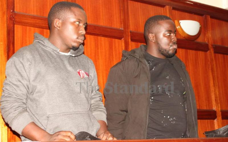 Two deny stealing property of ex-DCI boss Kinoti's son