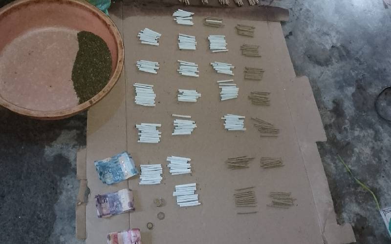 Two suspected drug peddlers arrested in Nairobi's Kware