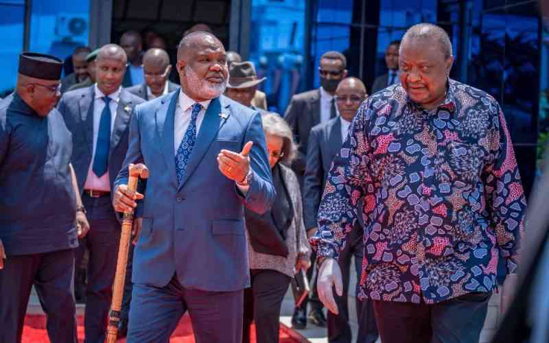 Uhuru, Sahle- lead talks pushes for peace in Eastern DRC