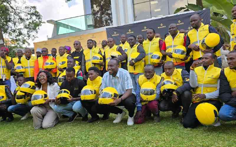 Firm uses helmet safety campaign to promote crypto security among riders