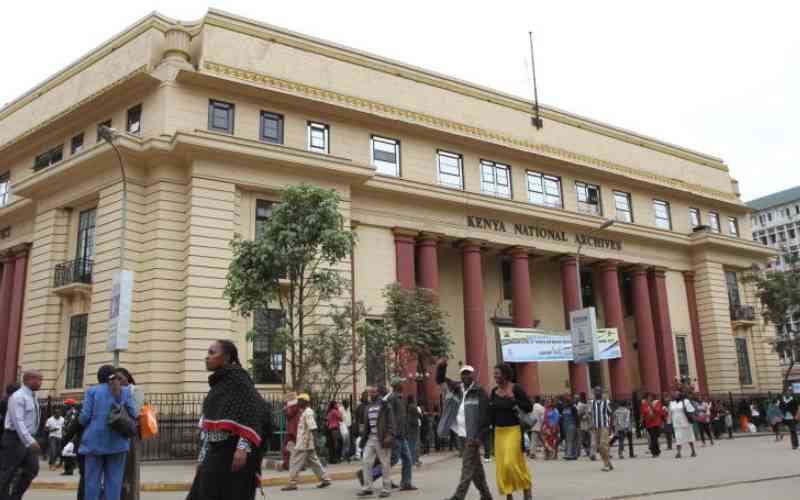 National Archives is misplaced, please relocate it to Uhuru Gardens
