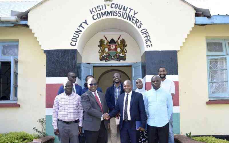Heroes Council senior staff visit Kisii for research