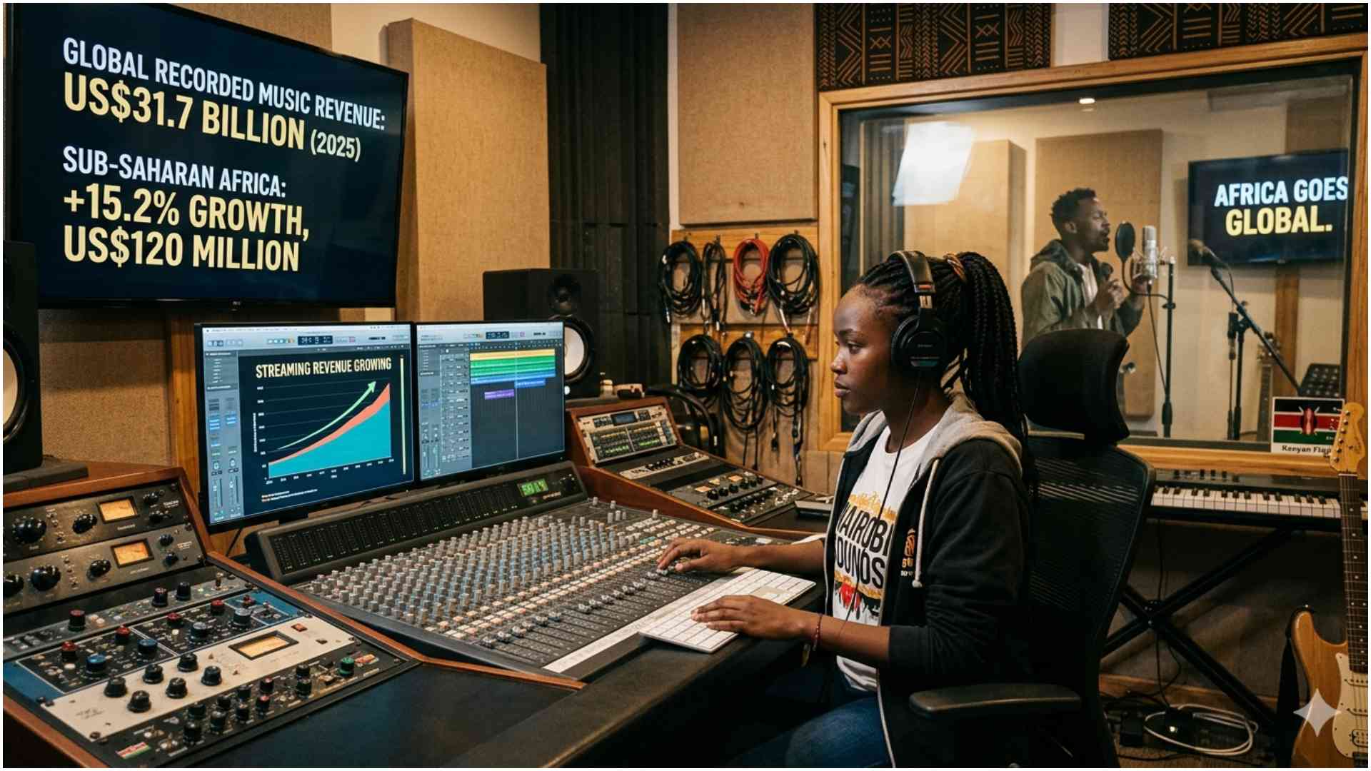 Africa's sound goes global as music industry hits Sh4.13 trillion milestone
