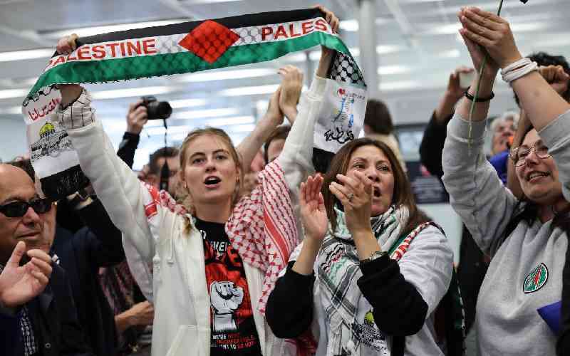 Gaza-bound aid flotilla says several boats intercepted by Israel