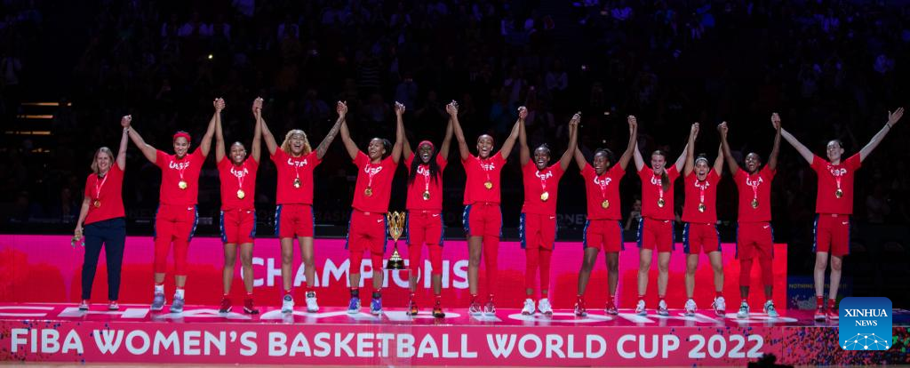 USA claims 4th straight women's basketball World Cup title