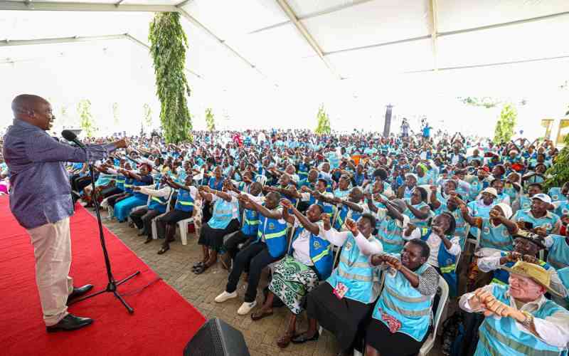 Kindiki hails health 'foot soldiers,' pledges better terms