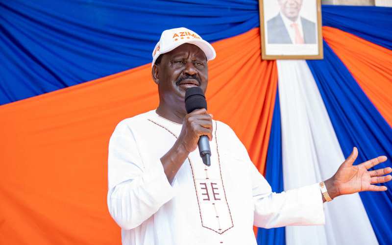 Raila Odinga: I knew Kingi was on his way out