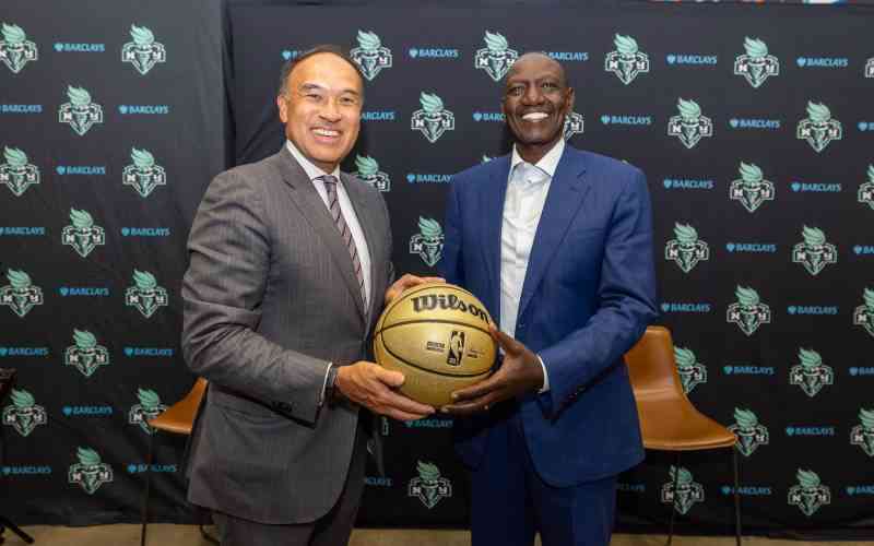 Ruto, NBA Deputy Commissioner Tatum discuss basketball growth
