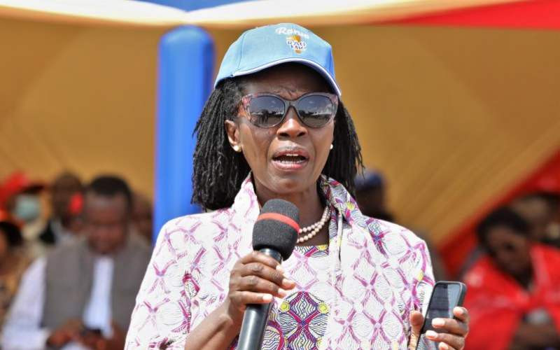 Martha Karua downplays 'iron lady' tag on international media