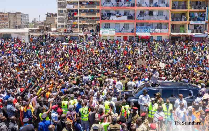 Outrage over disruptions caused by Ruto Nairobi tours