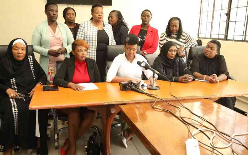 'Childbirth is a personal process,' women leaders defend Kihika