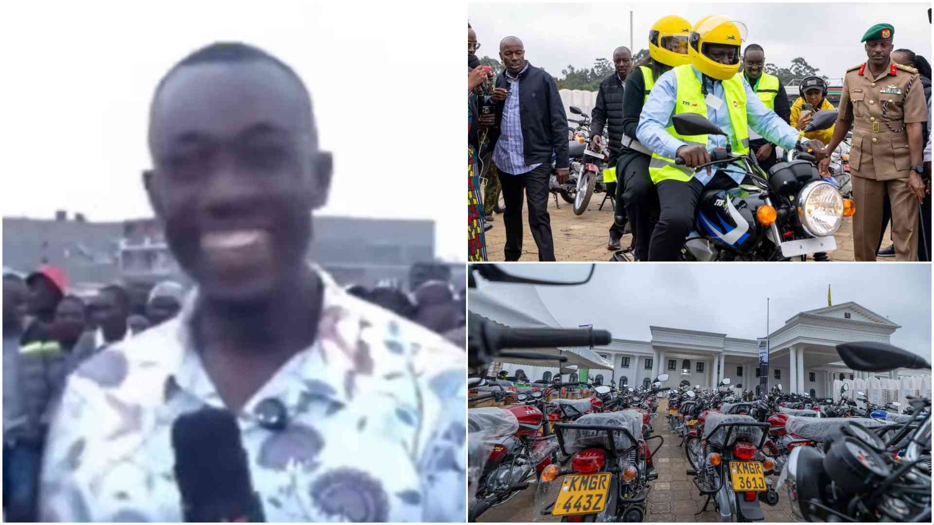 Nairobi man claims he was duped at State House, leaves empty-handed despite photo with motorcycle