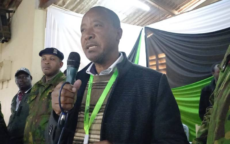 Gichugu Returning Officer in 2022 polls dies
