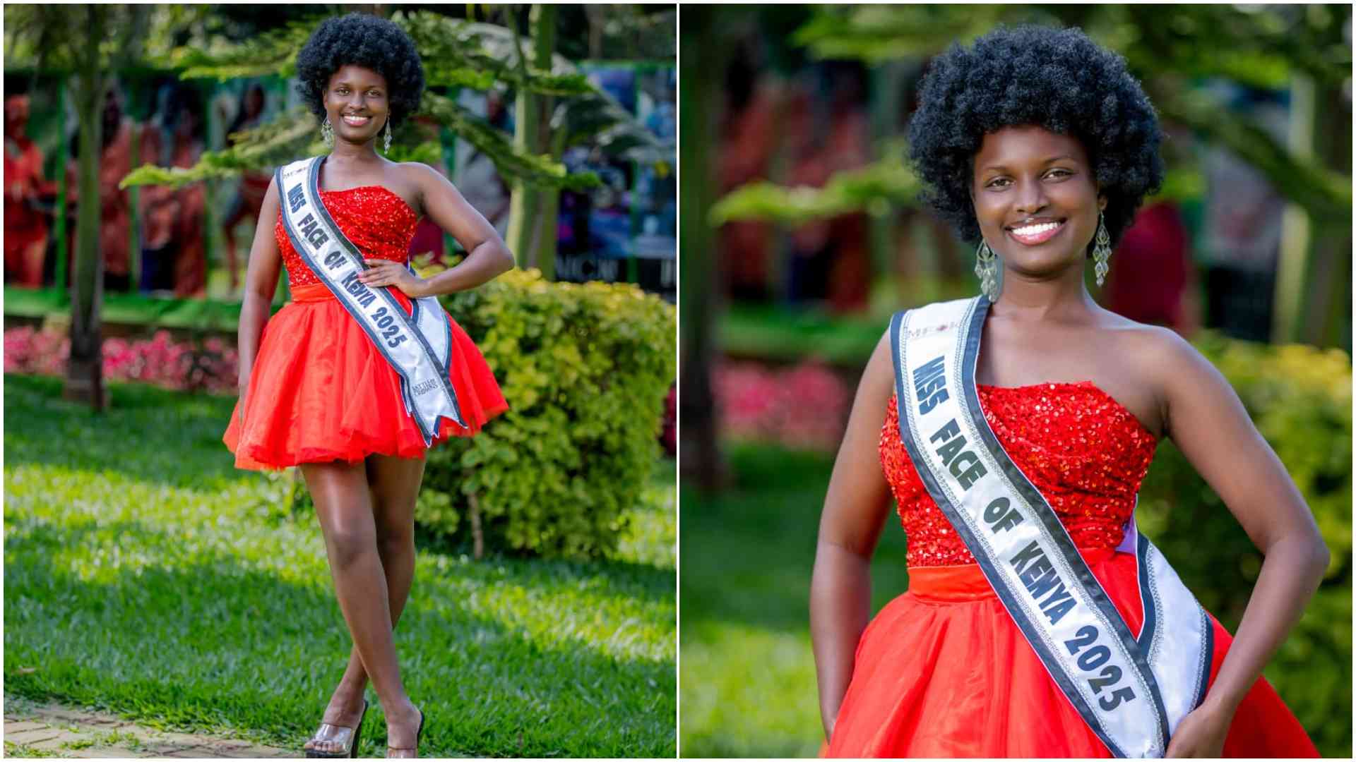 Frida Jebet Kosgei: Young beauty queen turning pageants into platforms for change