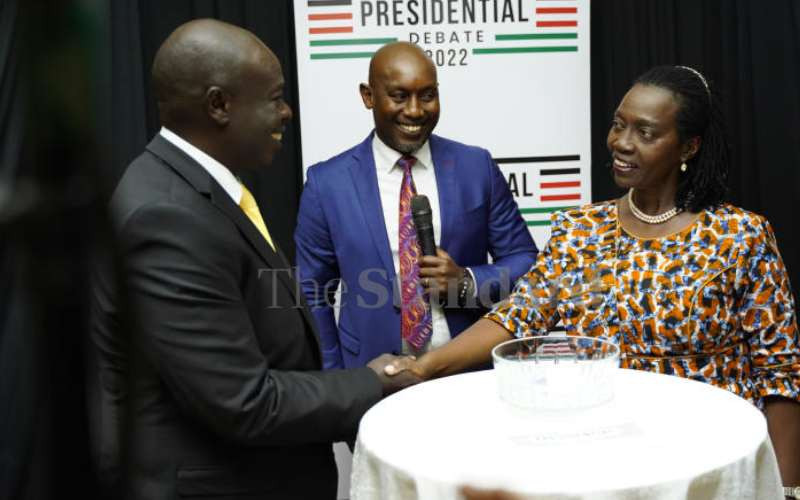 Karua and Gachagua face off over integrity, graft in presidential debate