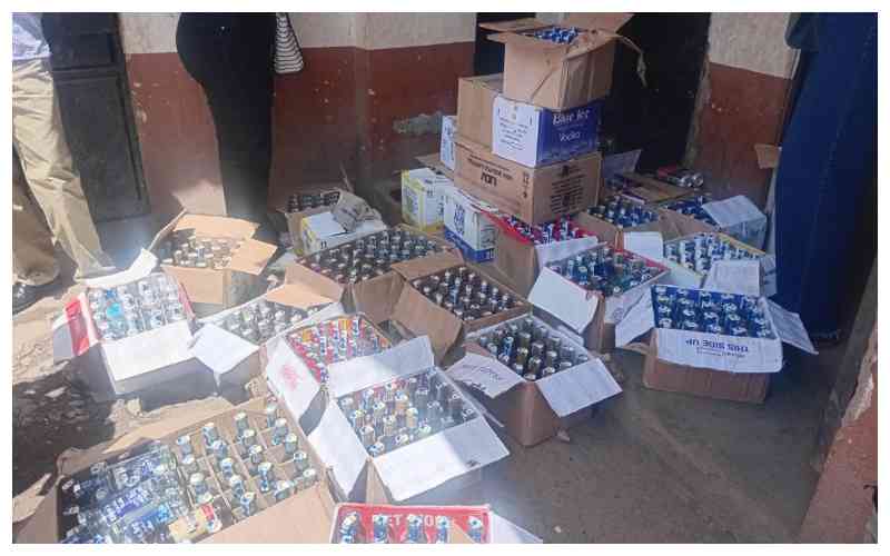 Two arrested as NACADA seizes 868 counterfeit alcoholic drinks in Eastleigh